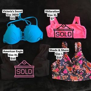VARIOUS BIKINI TOPS👙